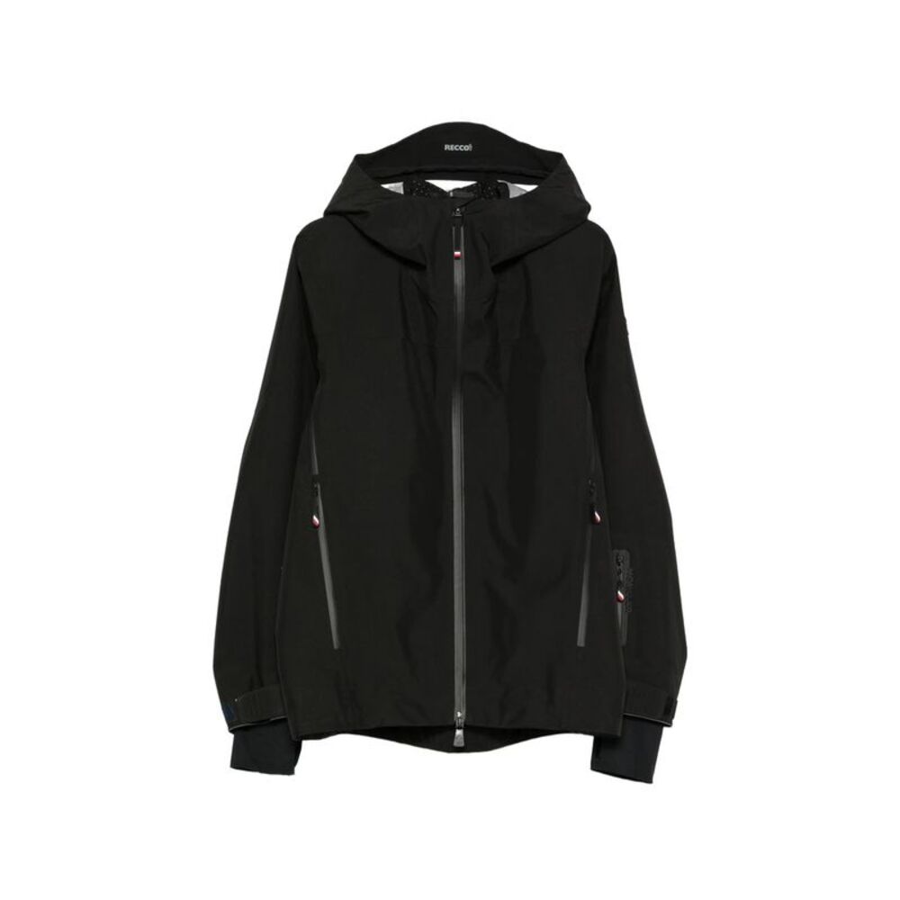 Moncler Grenoble Black Jackets - Hooded Jackets Men